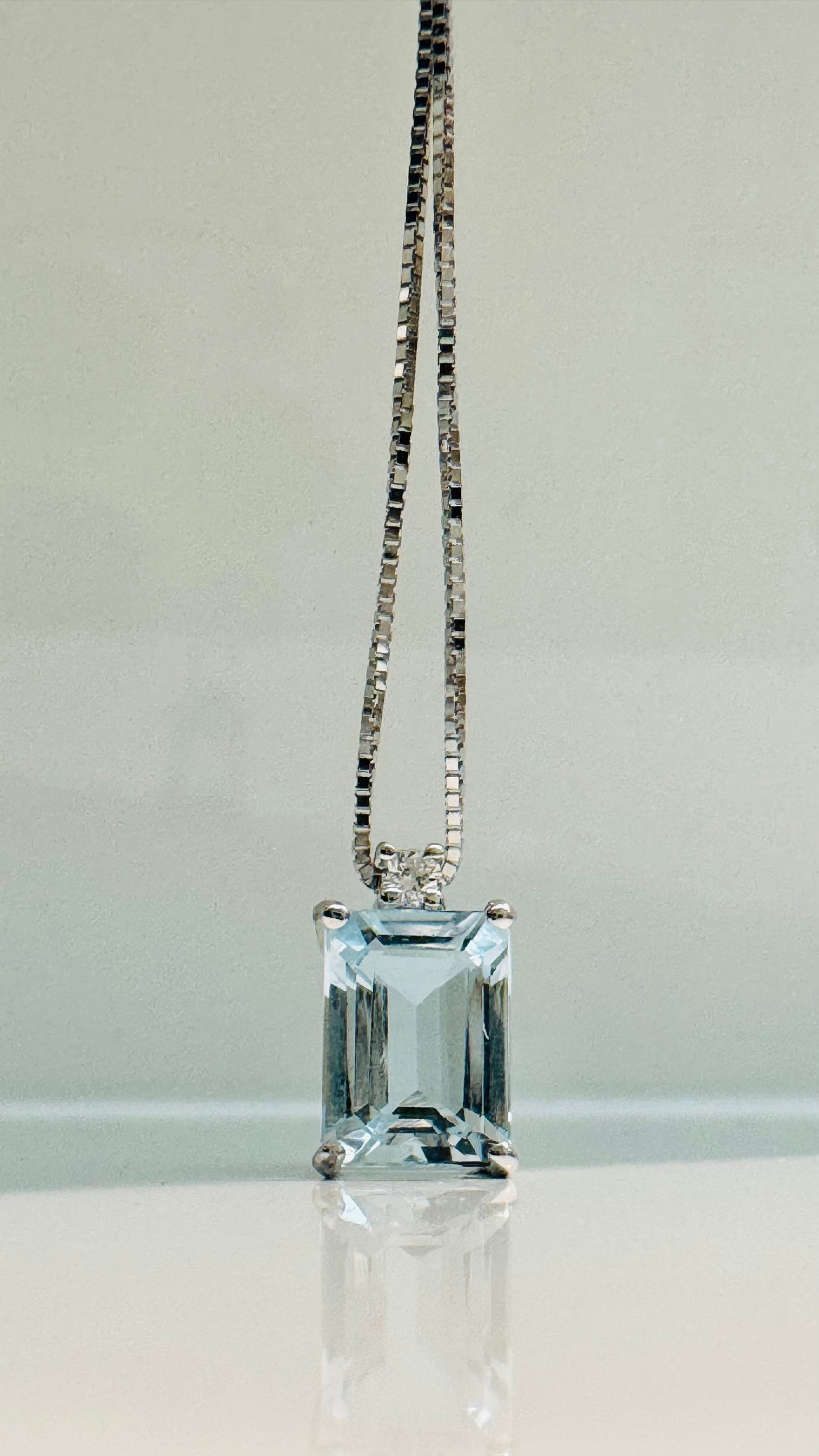 Collana acquamarina
