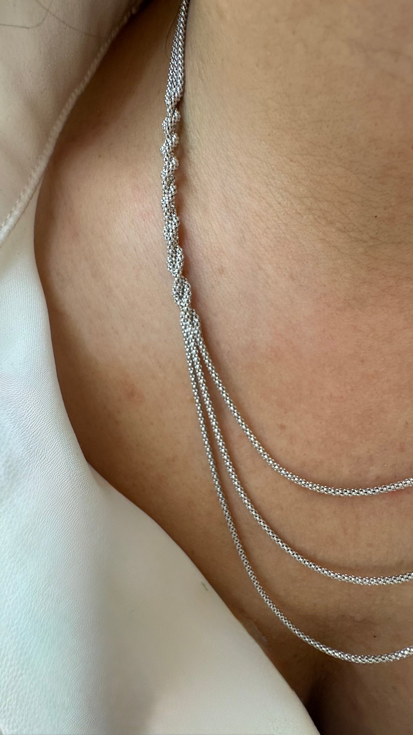 Collana Bright Rope 3 corde small