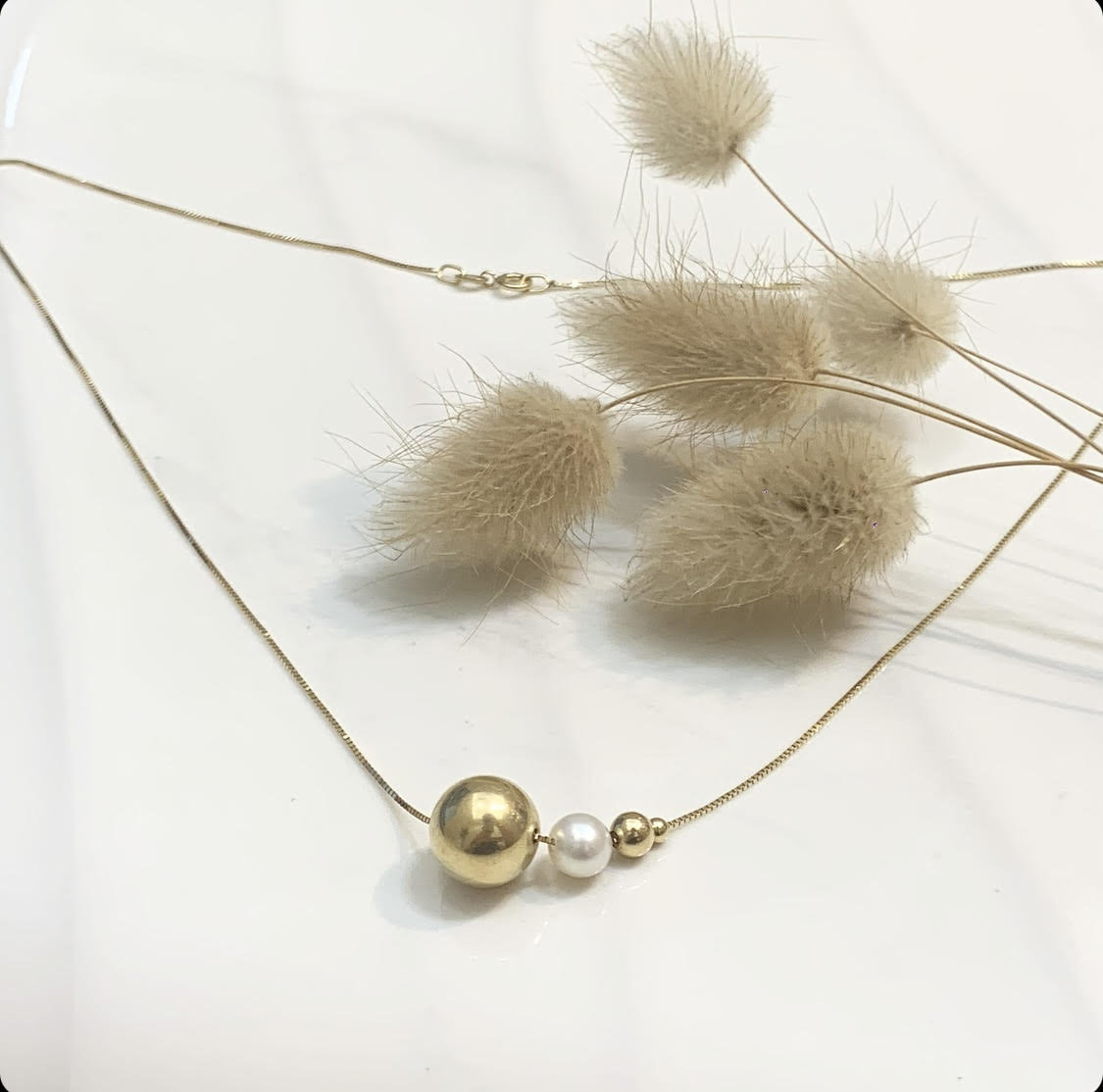 Collana Sfere Gold - Risi Gioielli