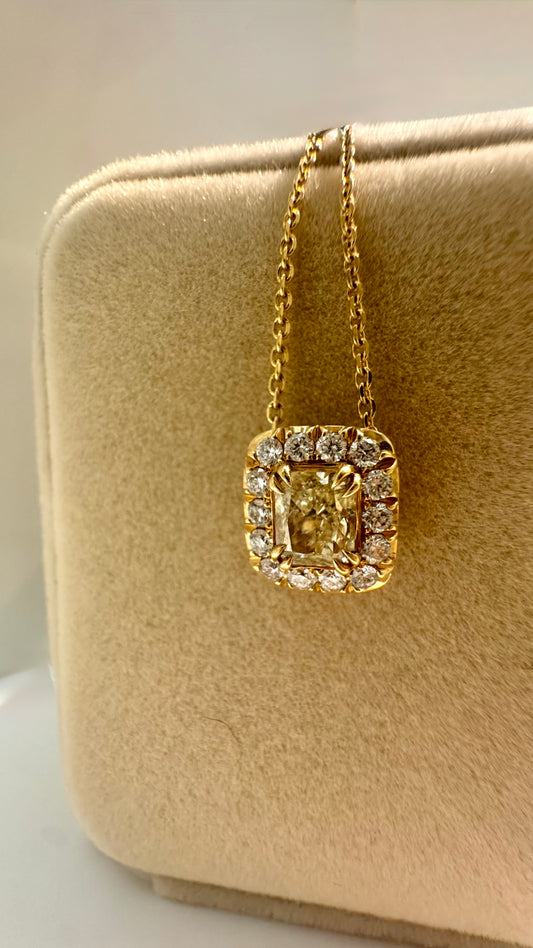 Girocollo Yellow Diamond