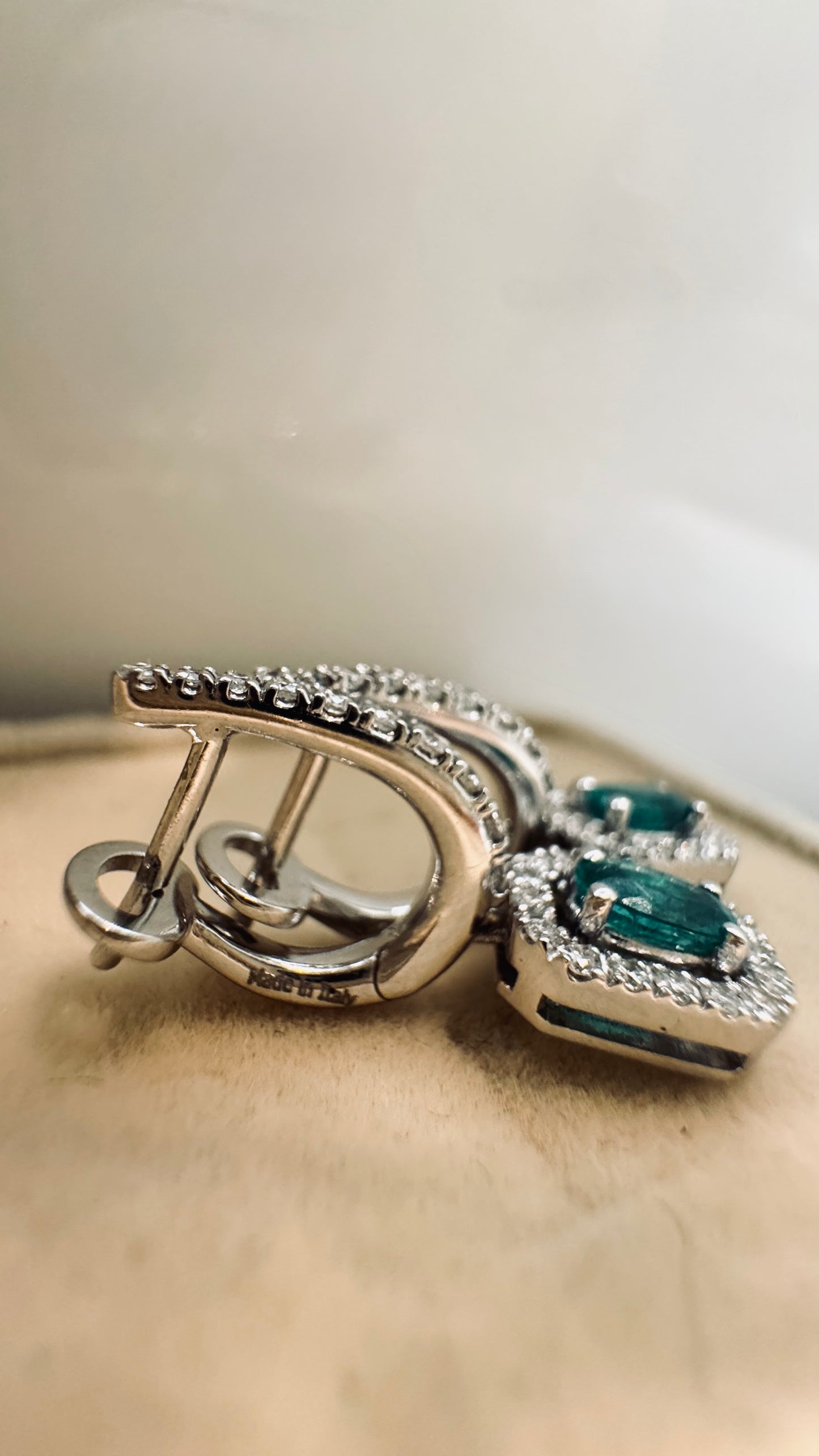 Orecchino Emerald Passion