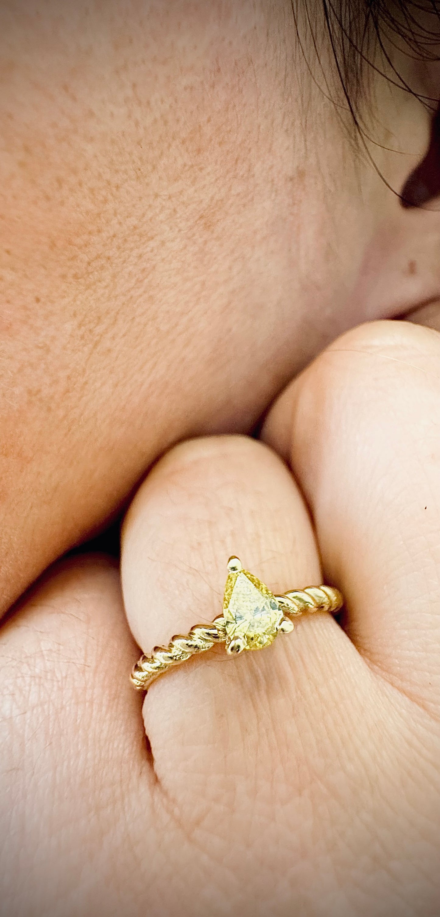 Anello Lucciola “Sole mio”