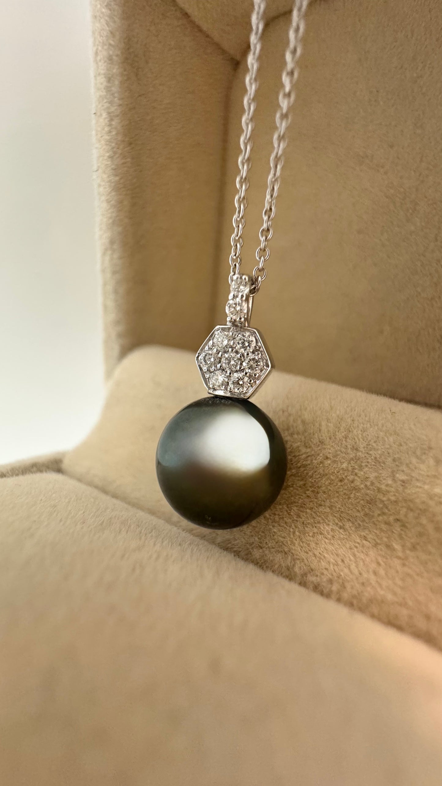 Collana Geometric Pearl