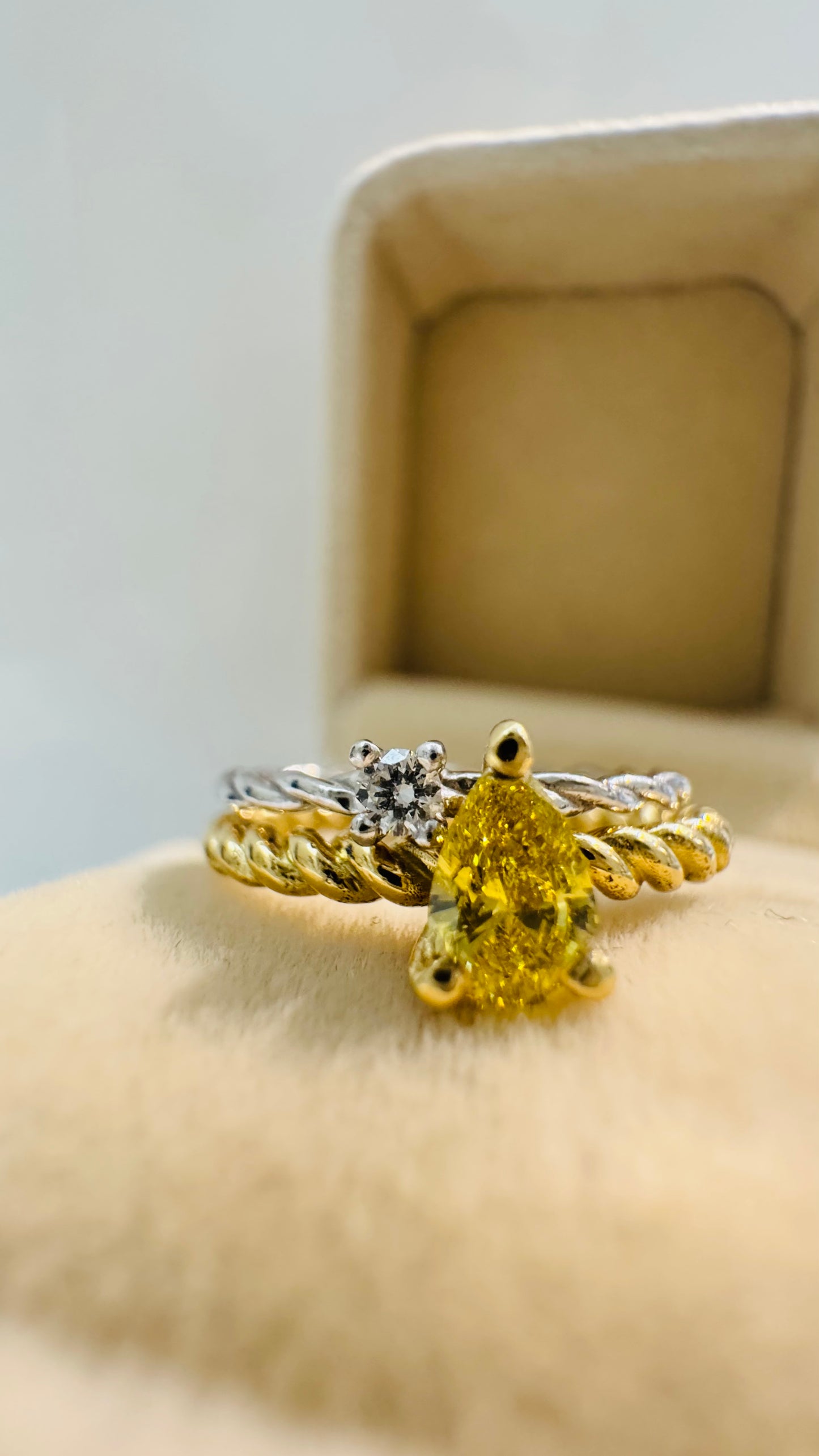 Anello Lucciola “Sole mio”