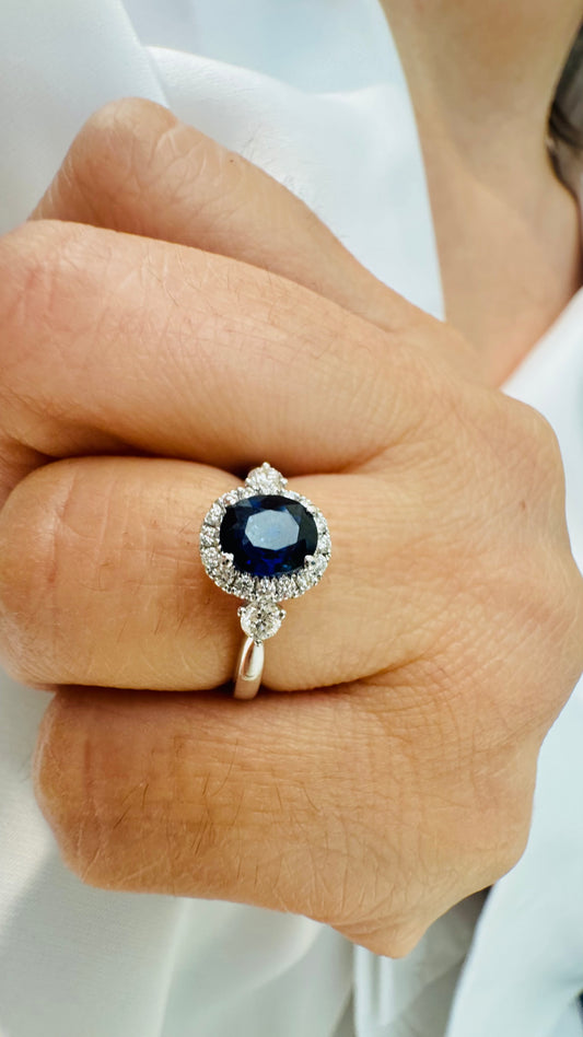 Anello Vintage Sapphire