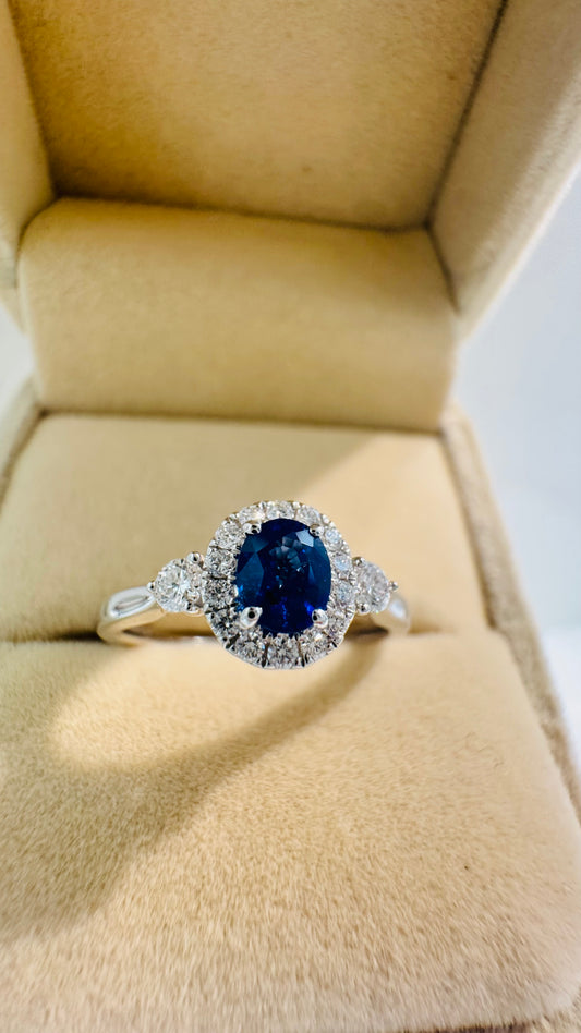 Anello Small Vintage Sapphire