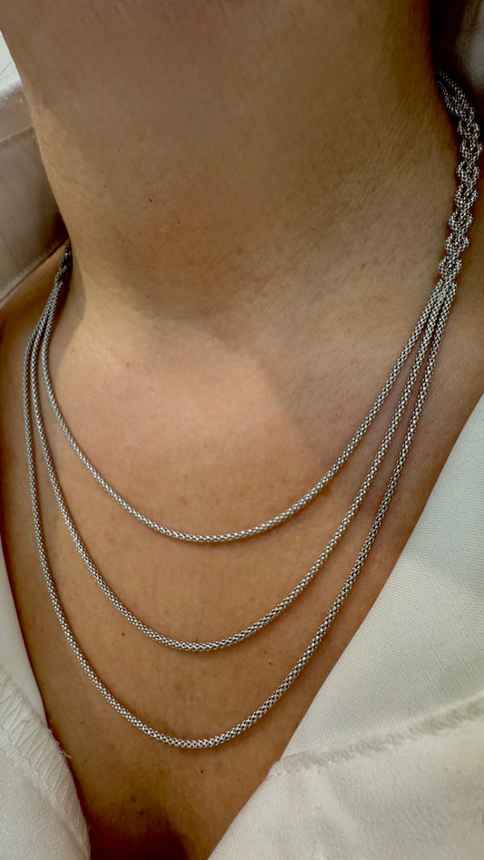 Collana Bright Rope 3 corde small