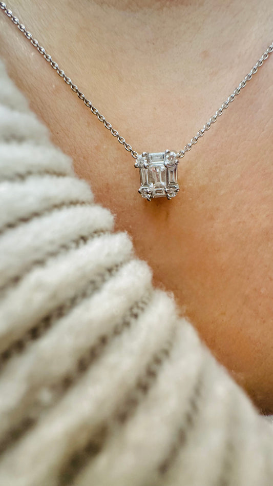 Collana puntoluce Baguette Fantasy