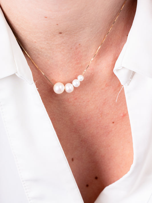 Collana 4 perle - Risi Gioielli