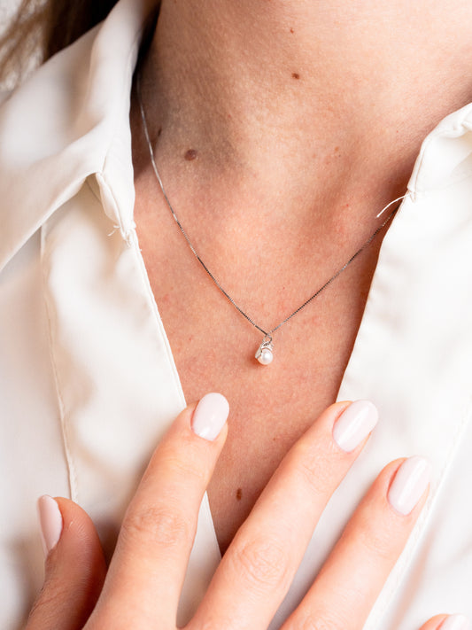 Collana Perle Acqua Dolce 5 mm