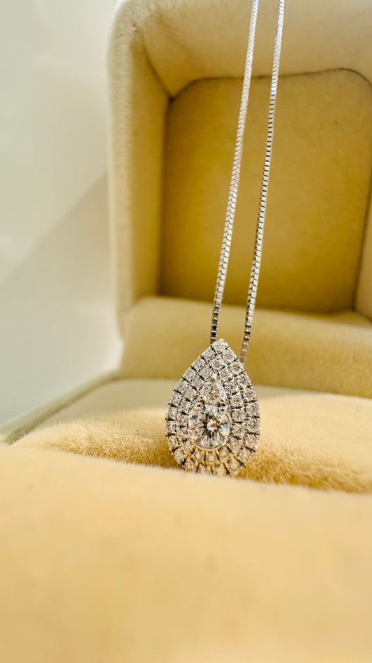 Collana Sparkle Diamond Drop