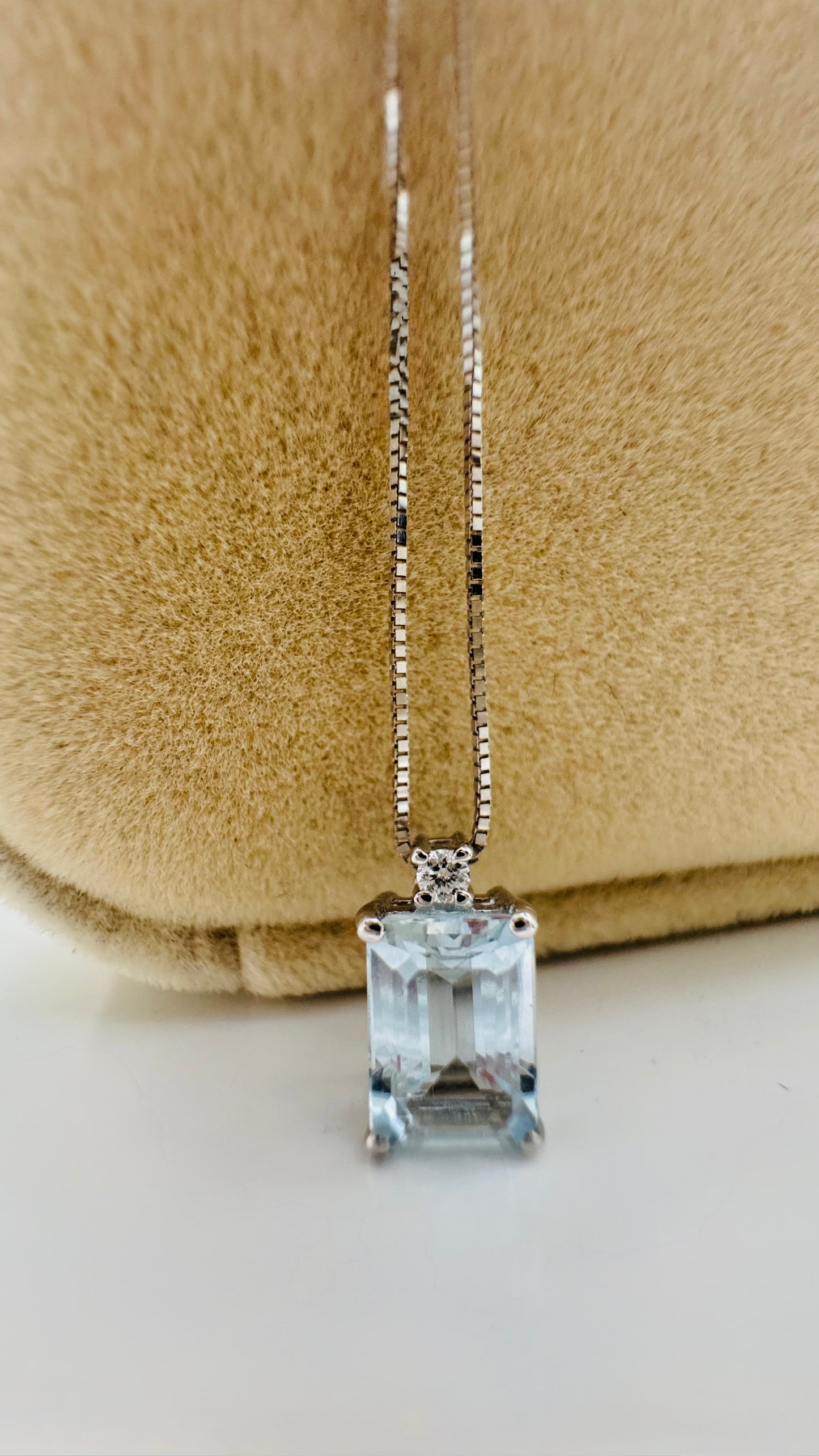 Collana acquamarina