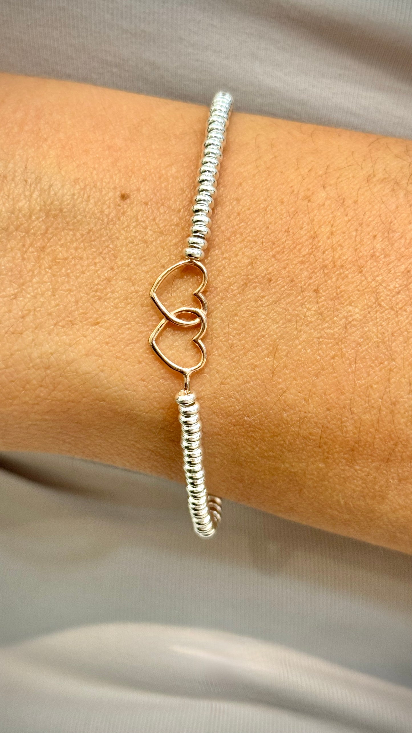 Bracciale Double Heart