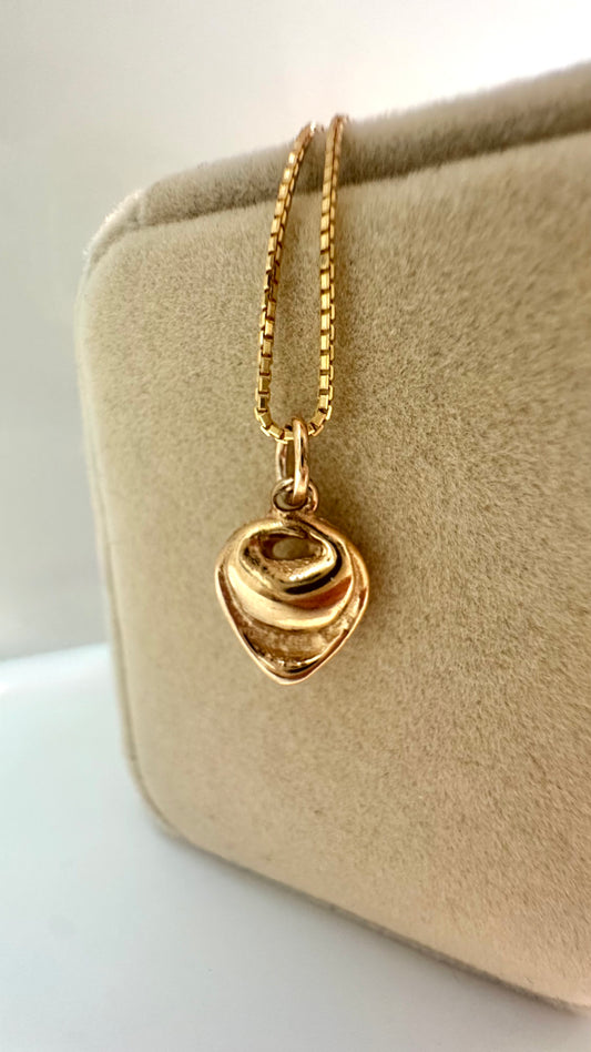 Collana tortellino medio 925