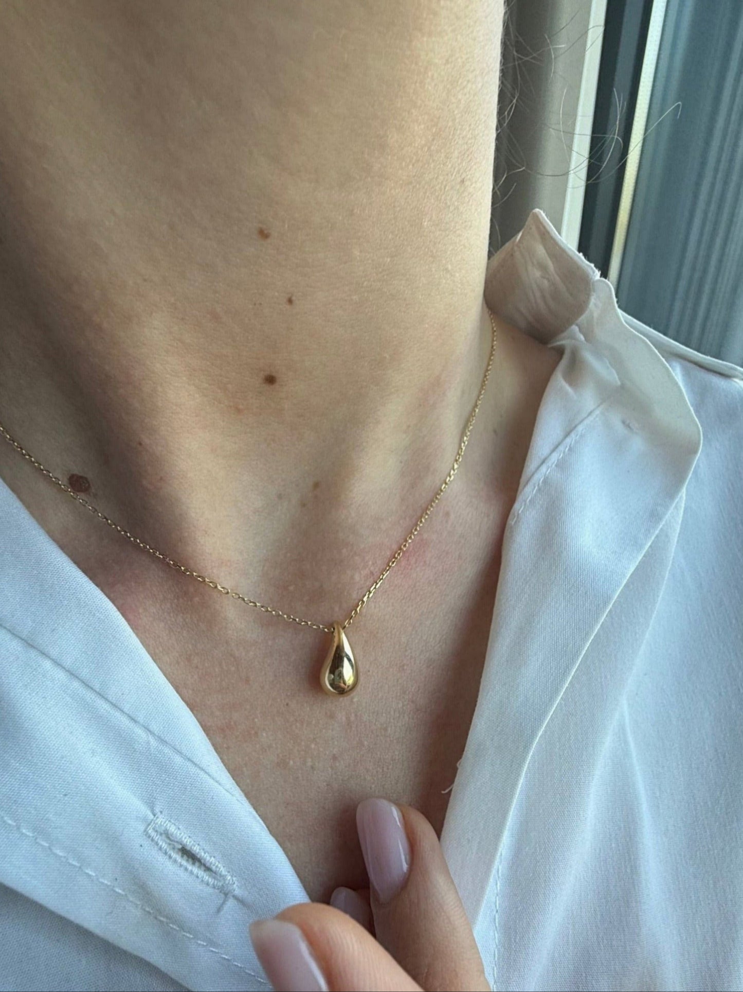 Collana Goccia 3D